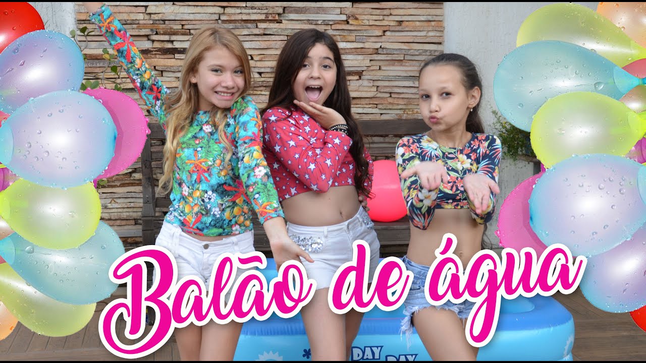 BRINCANDO COM BALÃO DE ÁGUA PLAYING