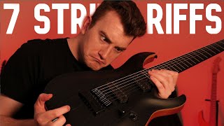 7 String Guitar Riffs To Learn
