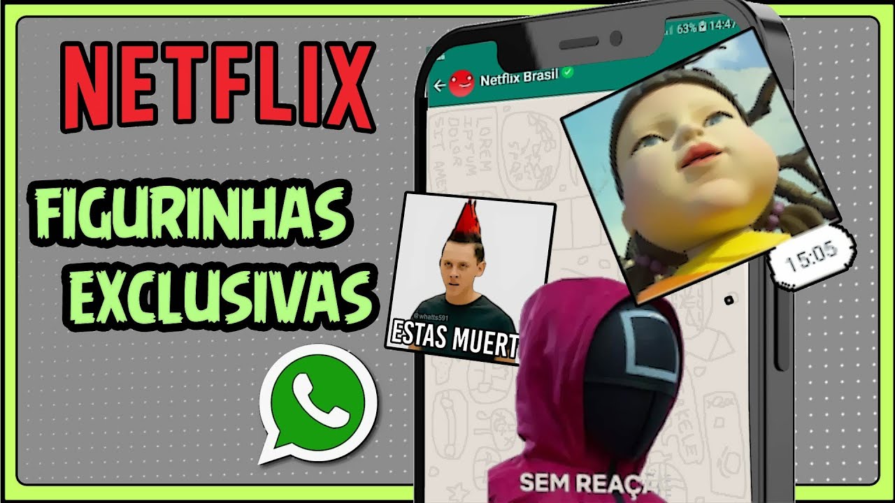 Quer novas figurinhas no WhatsApp? Veja como conseguir stickers diretamente  com a Netflix - Olhar Digital