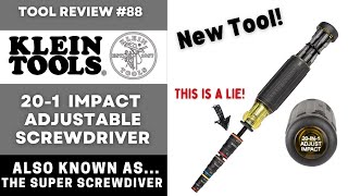 Klein Tools NEW 201 Screwdriver  32303HD ...  They finally released the Super Screwdriver! #tools