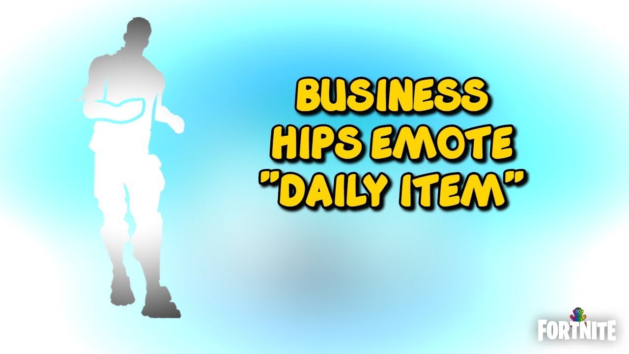 Business Hips Dance Emote Fortnite Daily Item Shop