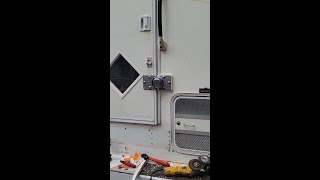 How To Install Master Lock Puck Lock For Truck Camper