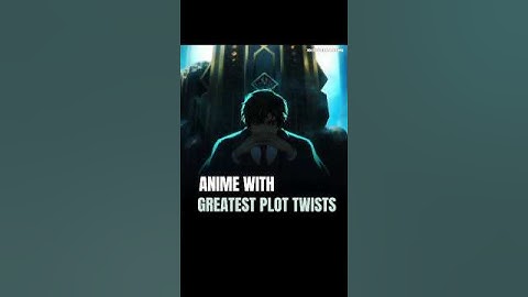 Not all anime is about fights, some are about the plot twist that leaves you speechless. #anime