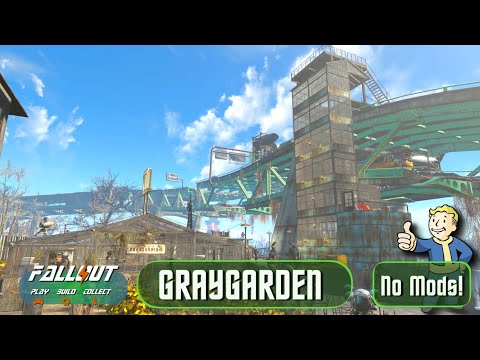 Video Fallout 4 Graygarden Robot Tower Home. No mods... - youtube