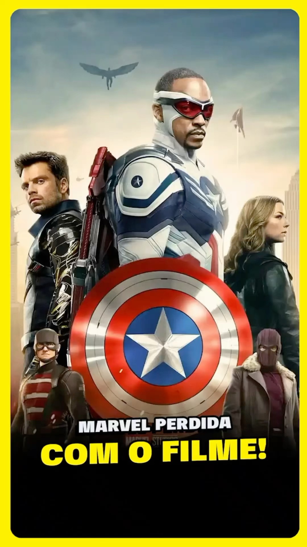 A MARVEL ESTÁ PERDIDA COM CAPITÃO AMERICA 4?