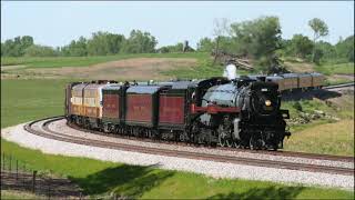 Canadian Pacific "The Empress" #2816 across Missouri, Newtown to Kansas City, May 11, 2024(Part 1)