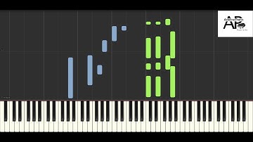 Sting - Fragile | Adelina Piano synthesia tutorial