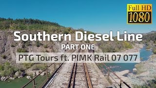 Cab Ride Bulgaria  Southern Diesel Line [PART 1] Momchilgrad  Haskovo  PIMK Ludmilla 07 077