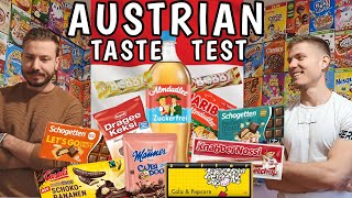 BULGARIANS TRY AUSTRIAN CANDY AND CHOCOALTE