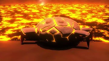 Lava Bug 3D animation in Autodesk Maya