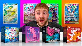 I Tried To Pull the RAREST Eeveelution Cards