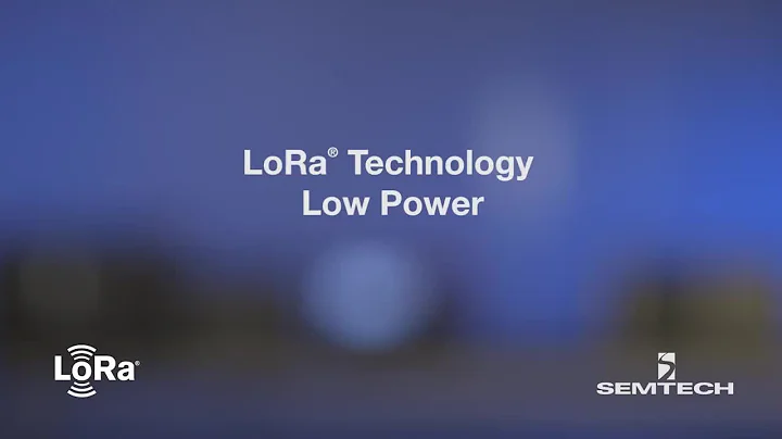 LoRa Technology: Low Power