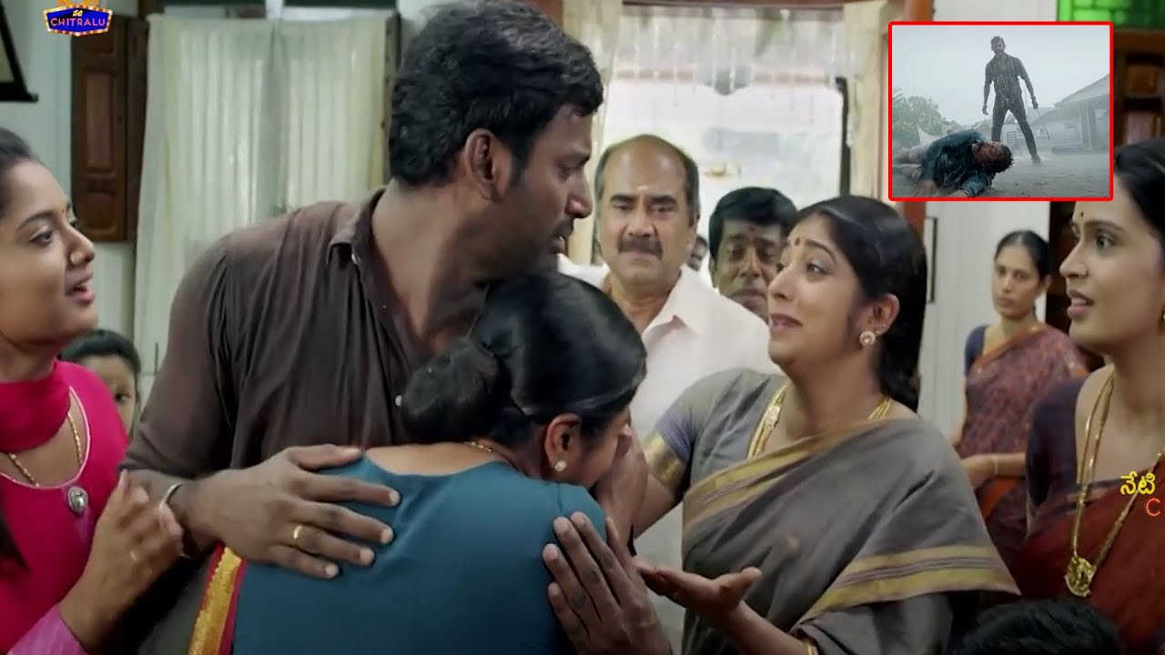 Vishal & Radhika Movie Emotional Action Scene | 