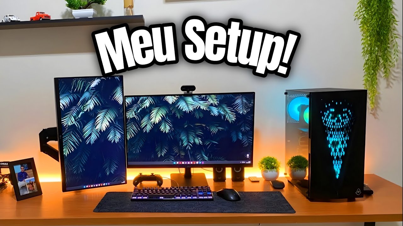 MEU SETUP GAMER HUMILDE 2025 | Setup simples e bonito 😍 - YouTube