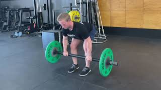 Axle Bar Pendlay Row
