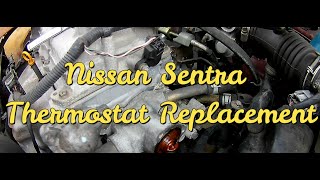 2000-2006 Nissan Sentra Radiator Thermostat Replacement