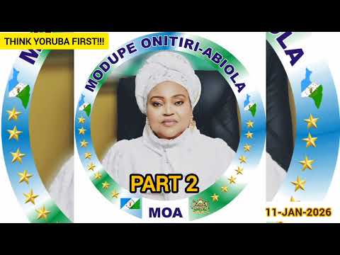 PART 2 MOA S SPEECH ON SUNDAY 11 JAN 2026 