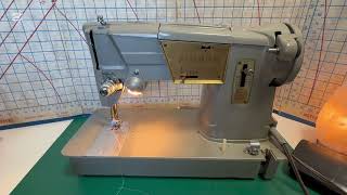 328K Singer sewing machine oiling and cleaning. 