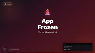 Virtual Thread Pinning Froze My App — No Error