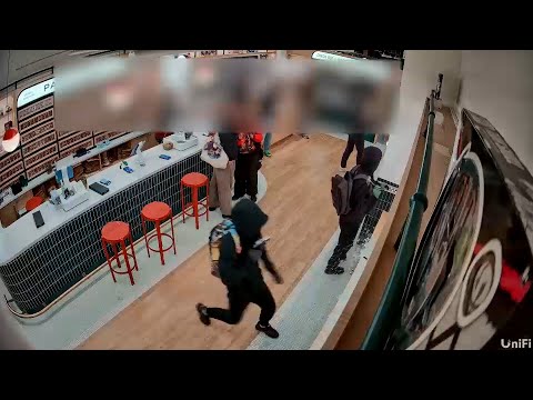 Video shows armed men robbing Pokémon card store in Manhattan