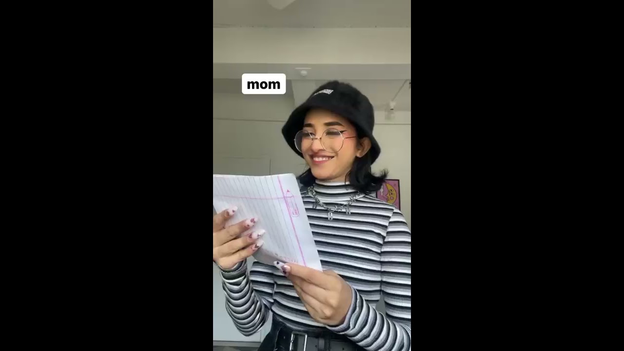 When You Make A Birthday Card For Your Mom