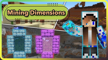 Mod Showcase: Mining Dimensions | Minecraft