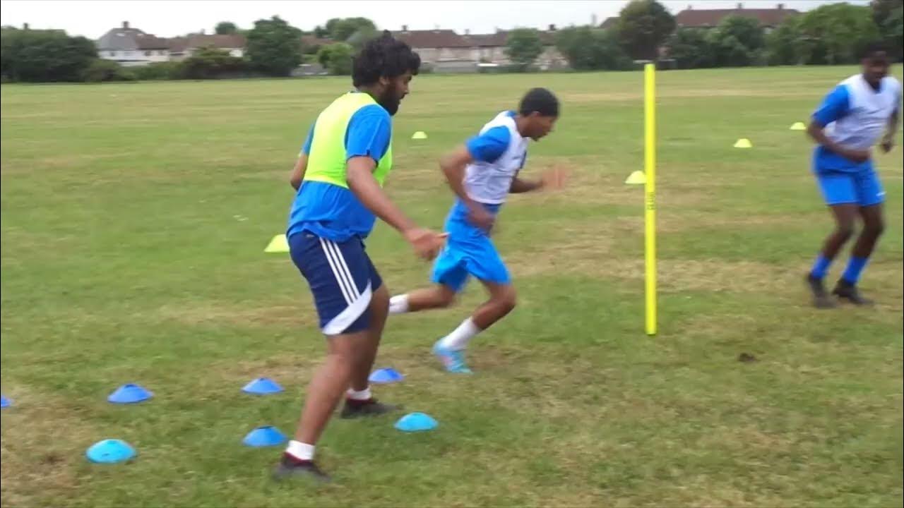 LONDON APSA U23 TRAINING AGILITY LADDER, SAQ, PASSING DRILLS SESSION