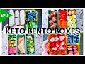 KETO BENTO BOX LUNCH IDEAS [healthy & easy low carb WORK + SCHOOL meal prep for the week!]