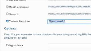 Setting Wordpress Permalinks