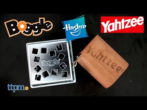 Boggle & Yahtzee Rustic Edition from Hasbro