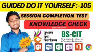 GUIDED DO-IT-YOURSELF SESSION 105 | BS-CIT SESSION 53