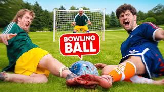 Bowling Ball Soccer Was Worse Than Expected. Ft Marty & Michael