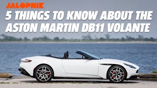 The Aston Martin DB11 Volante | 5 Things to Know