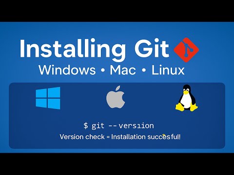 Git Install করুন | Episode 7 | Windows Mac Linux | Step by Step | Git Tutorial Bangla