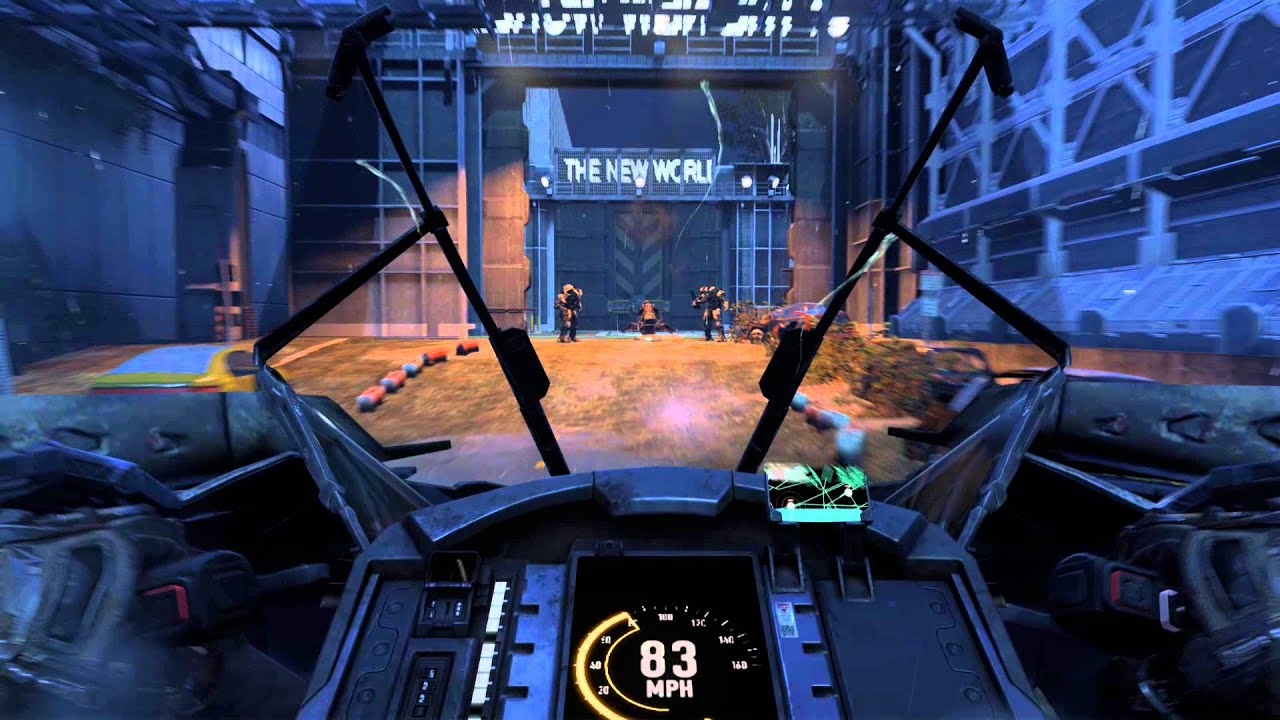 Call of Duty Advance Warfare Hover Bike Motor City Escape.. SDR 2K YouTube