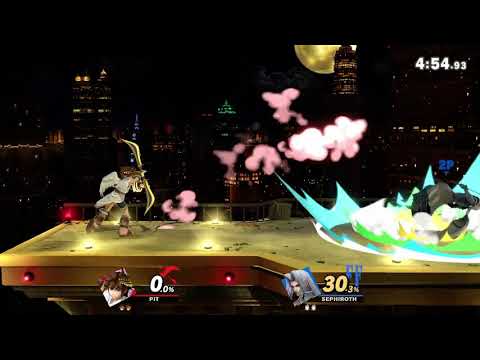 ピット対セフィロス-自滅 メテオ | 【スマブラSP】