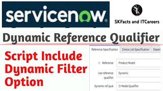 Dynamic Reference Qualifier || ServiceNow || Script Include || #servicenow
