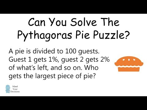 How To Solve The Pythagoras Pie Puzzle
