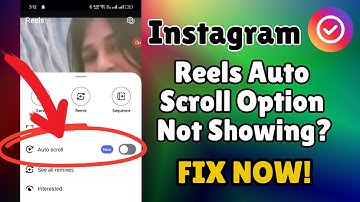 How to Fix Instagram Auto Scroll Reels Option Not Showing (2025 Solution!)