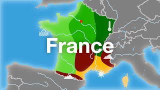 France  Geography U0026 Climate
