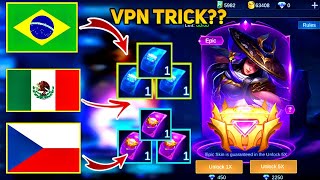 TRYING VPN TRICKS IN PARTY BOX, WILL IT WORK? - NEW EVENT - MLBB screenshot 1