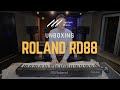 🎹Roland RD88 Digital Stage Piano Unboxing - Features/Highlights🎹