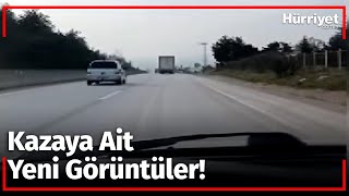 Korkunç Tır Kazasında Saniyeler Öncesi Kamerada! 'Roket Gibi Gidiyor...' Resimi