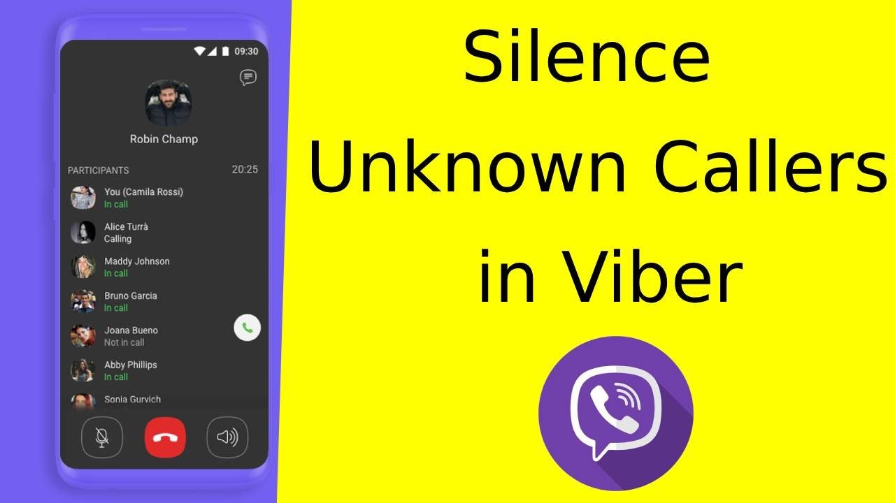 How to Silence Unknown Callers in Viber App?