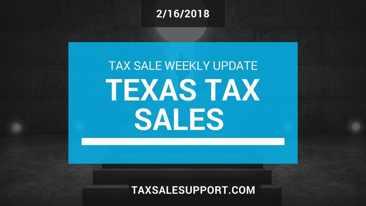 Texas Tax Sale Properties! (2/16/18) YouTube