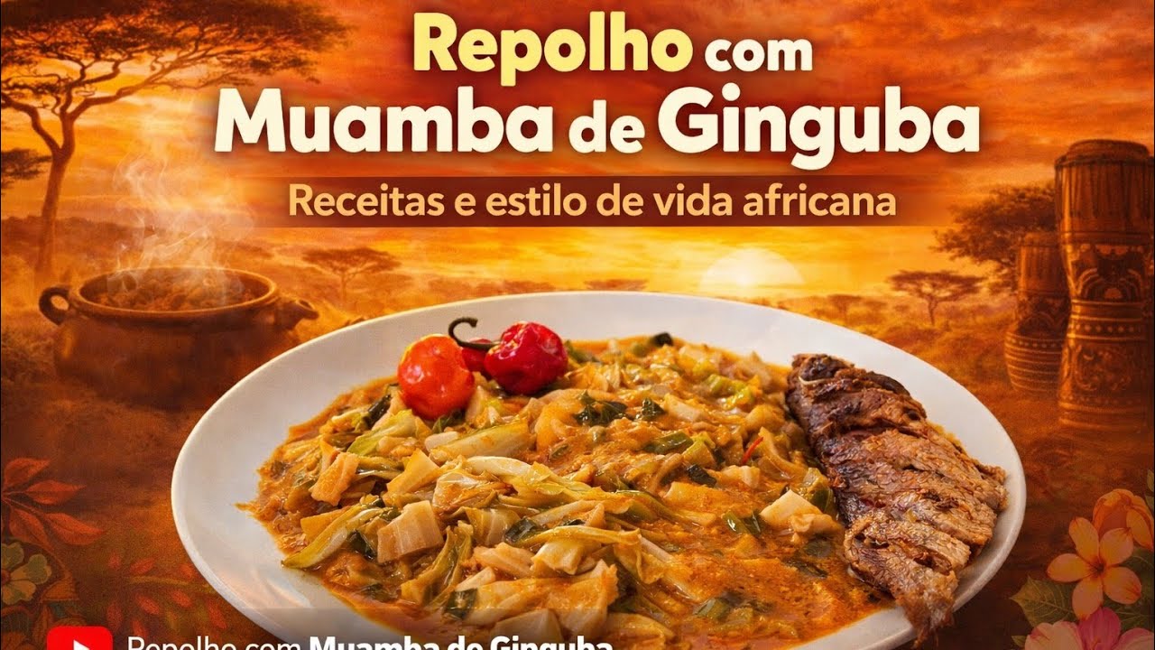 Prato do Dia: Repolho com Muamba de Ginguba Ep 2