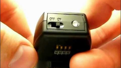 Trigger Yongnuo RF-602 now with ON/OFF Button