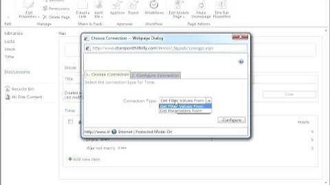 Edit Default Display Form / Add Time List