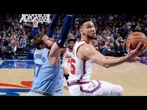 NBA 例行賽 (76人VS 灰熊) 全場精華 2020/2/8
