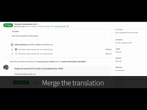 How to use GitLocalize